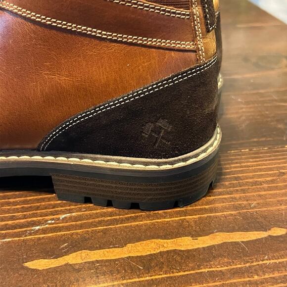 Men’s Outpost Bradley 225 Chestnut Boots Size 9 Buckle - Picture 8 of 9